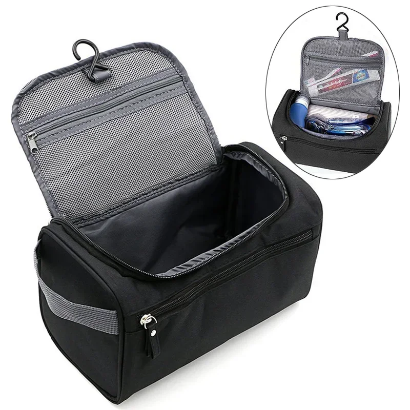 Cosmetic Bags - เก็บกระเป๋าเดินทางล้างกระเป๋าซิปผู้หญิงกันน้ําแต่งหน้ากระเป๋ากระเป๋าเครื่องสําอางความงาม Make Up Organizer กระเป๋าชุด