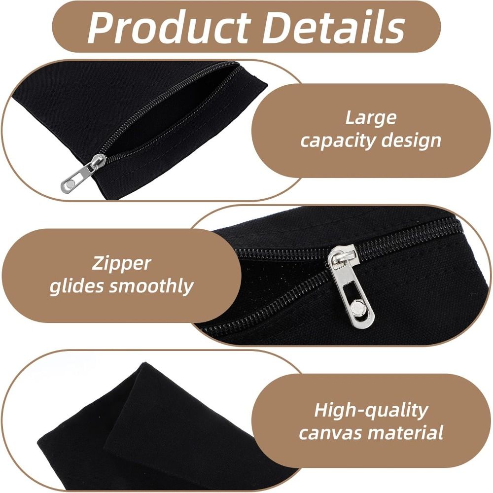 Wallets - กระเป๋าใส่ของสำหรับเดินทางแบบมีซิป ซิปซ่อนด้านข้าง ทำจากโพลีเอสเตอร์ ทนทาน มีช่องเก็บของด้านใน ปลอดภัย