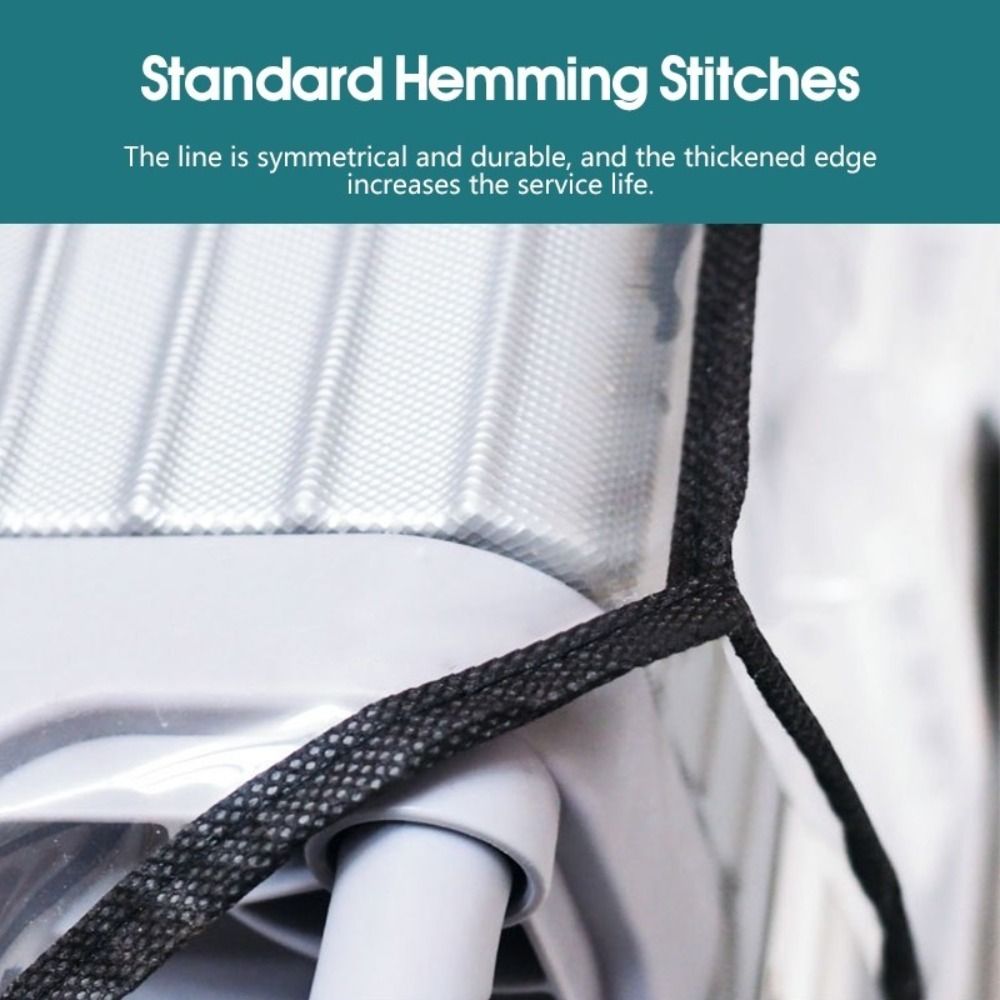 Waterproof Suitcase Cover Protector - ปลอกคลุมกระเป๋าเดินทางขนาด 16-28 นิ้ว ทำจาก PVC ใส