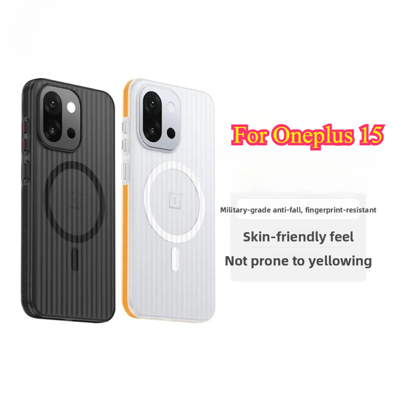 Luggage Protective Cover Transparent - สำหรับ OnePlus 15 15R เคสแข็งใส PC