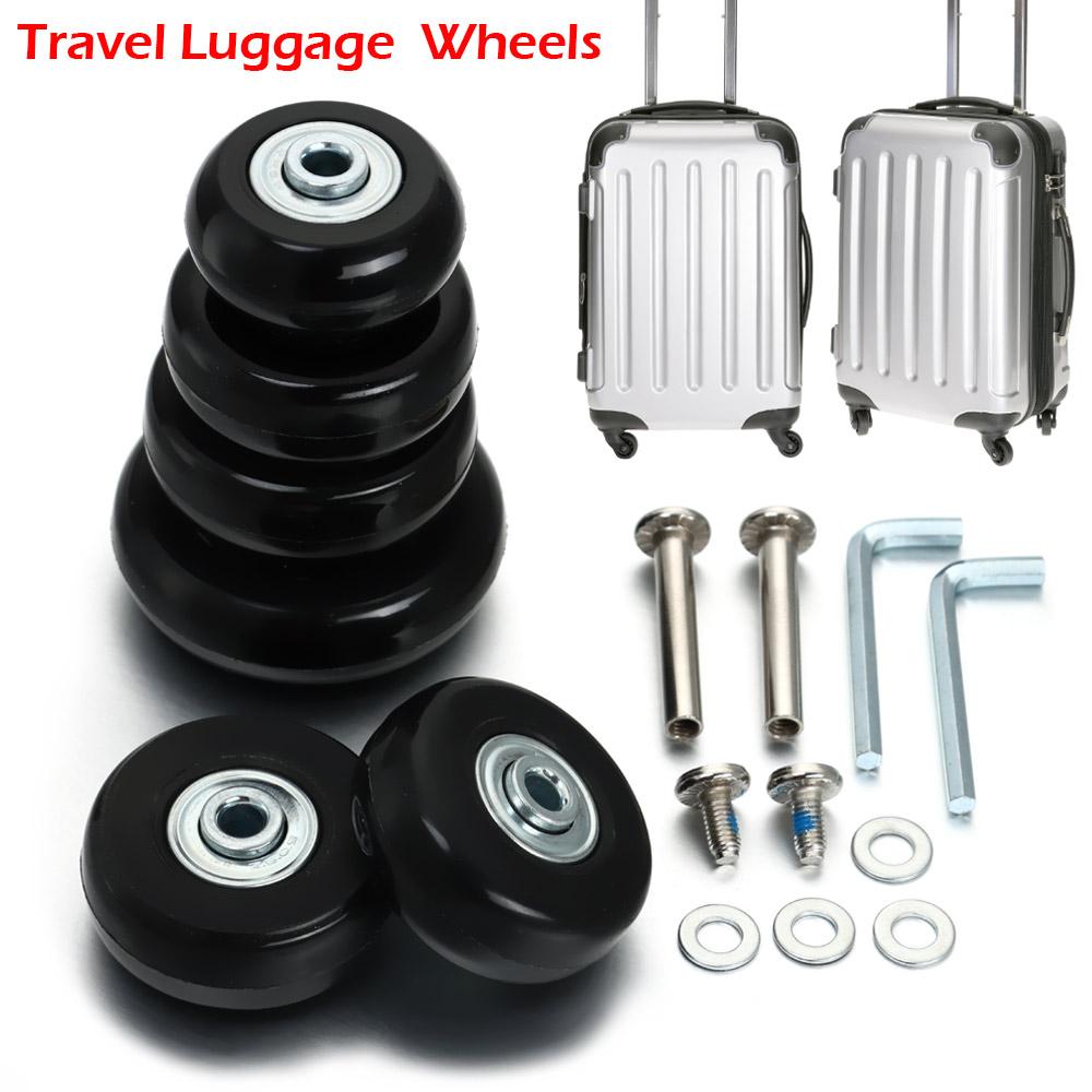 Silent Replacement Luggage Wheels - ล้อเลื่อนแบบเงียบขนาด 57-59 มม. จำนวน 2/4 ชิ้น
