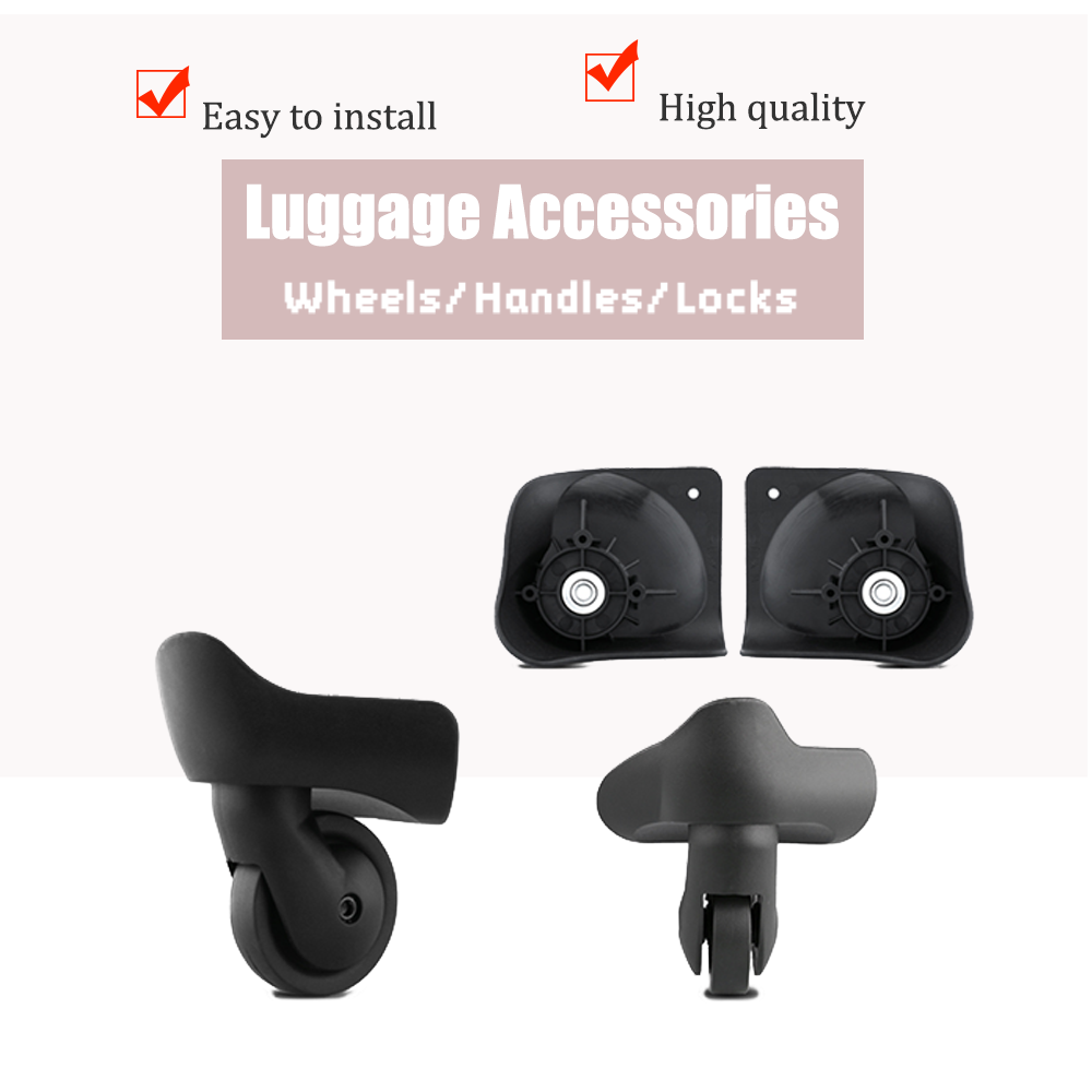 Silent Replacement Luggage Wheels - ล้ออะไหล่ W318 สำหรับกระเป๋าเดินทางแบบแข็ง, ล้อหมุนอเนกประสงค์, อะไหล่ซ่อมกระเป๋าเดินทางที่เงียบและทนทาน