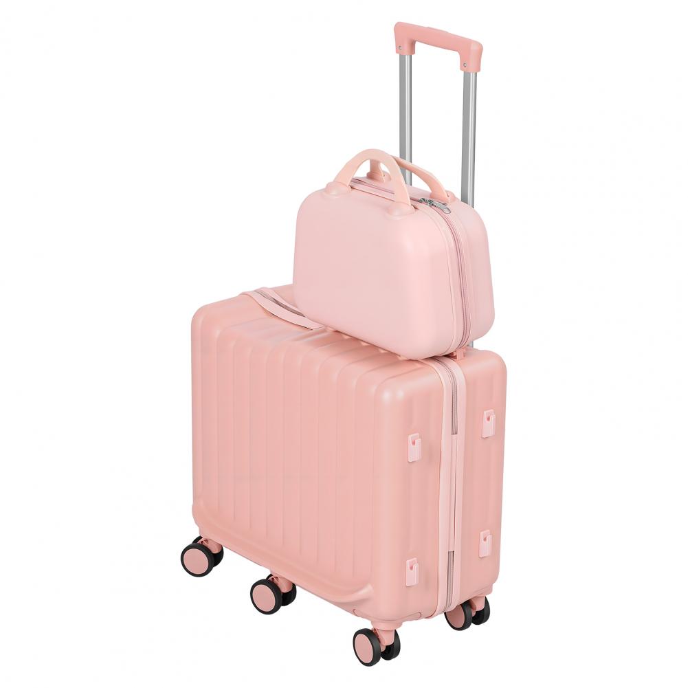 Spinner Wheel Rolling Suitcase 20 Inch - กระเป๋าเดินทางเด็กแบบขี่ได้ ขนาด 20 นิ้ว ทนทาน พับเก็บได้