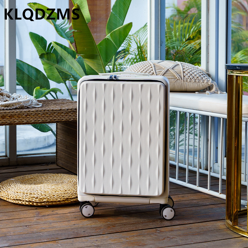 Front Opening Laptop Luggage 24 Inch - KLQDZMS กระเป๋าเดินทางเปิดด้านหน้าแล็ปท็อป Boarding Case 20 
