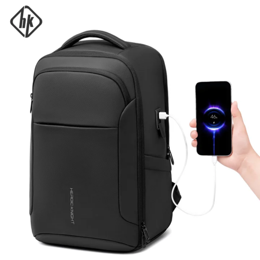 Backpacks - กระเป๋าเป้สะพายหลังสำหรับแล็ปท็อป HK ขนาด 17.3 นิ้ว สำหรับผู้ชาย