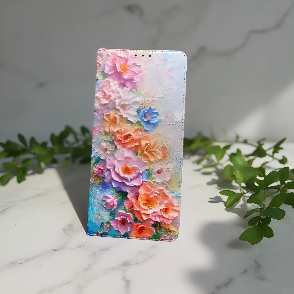 Wallets - เคสหนังแบบพับแม่เหล็กพร้อมลายพิมพ์ สำหรับ Samsung Galaxy S26 Ultra