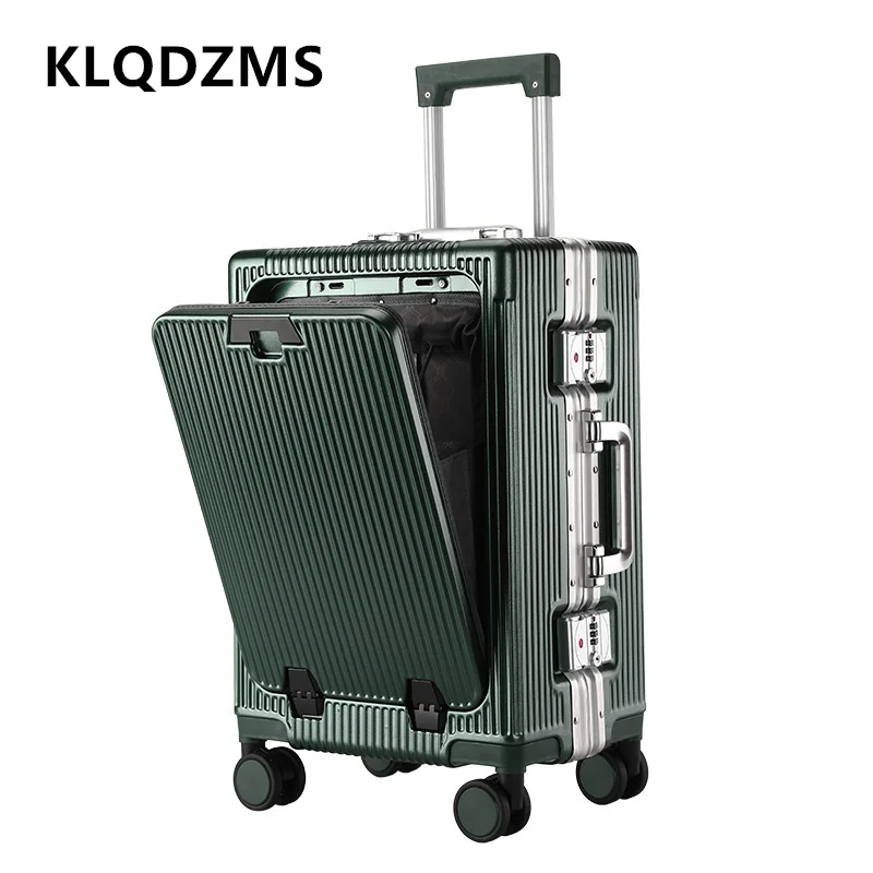 Front Opening Laptop Luggage 24 Inch - กระเป๋าเดินทาง KLQDZMS ขนาด 20-24 นิ้ว กระเป๋าใส่แล็ปท็อป