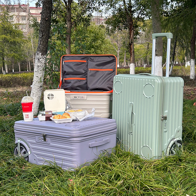 20/24 นิ้วกลางแจ้งกระเป๋าเดินท - Spinner Wheel Rolling Suitcase 20 Inch บทวิจารณ์และราคา