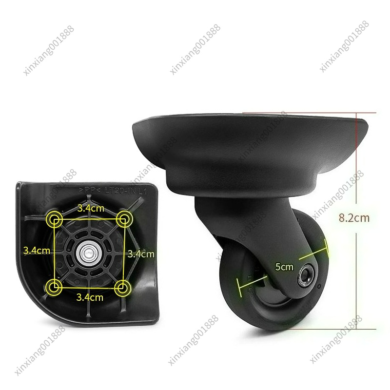 ล้ออะไหล่กระเป๋าเดินทาง Samson - Silent Replacement Luggage Wheels บทวิจารณ์และราคา