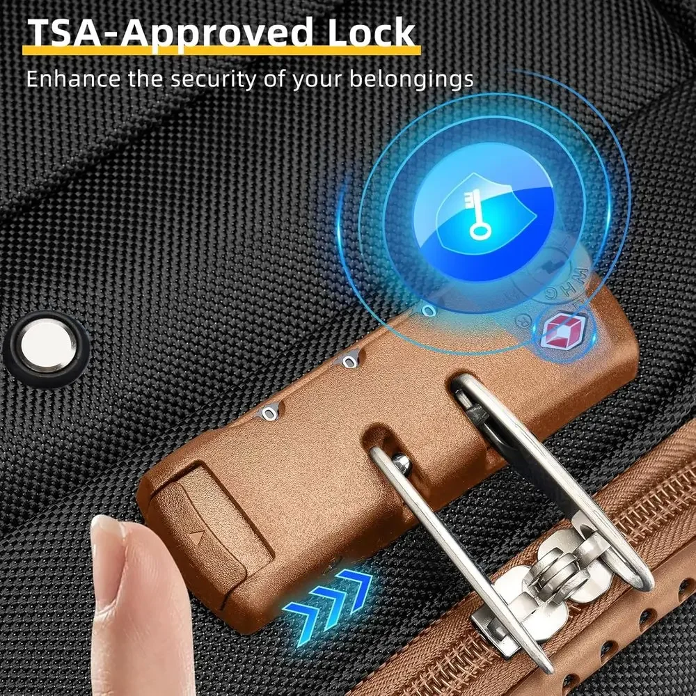 ชุดกระเป๋าเดินทางแบบขยายได้ 5  - Expandable Hard Shell Luggage Set บทวิจารณ์และราคา