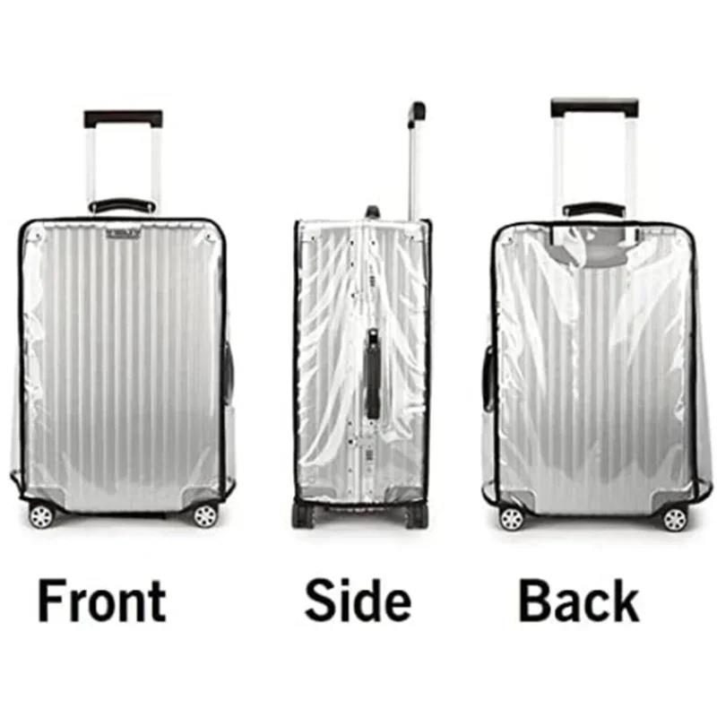 ปลอกหุ้มกระเป๋าเดินทางแบบใส ขน - Waterproof Suitcase Cover Protector บทวิจารณ์และราคา