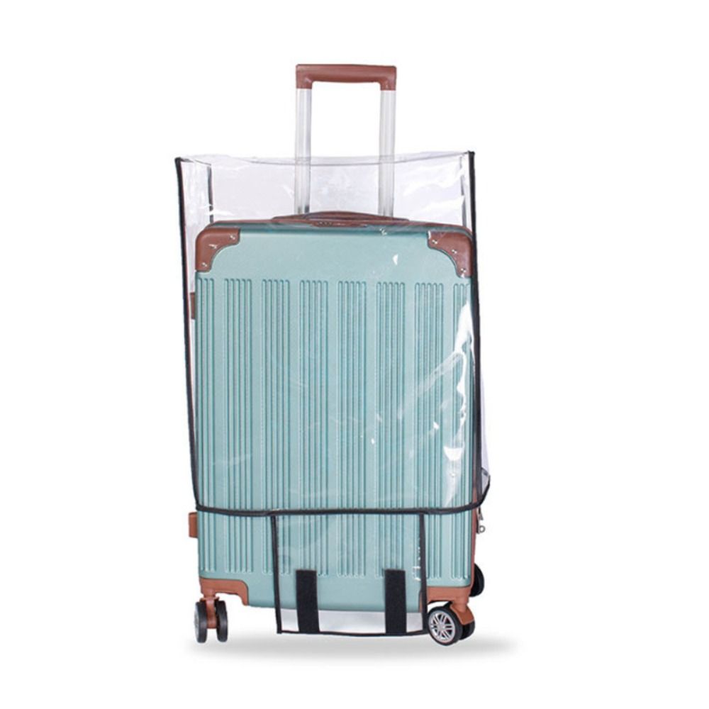 ฝาครอบกระเป๋าเดินทาง PVC โปร่ง - Waterproof Suitcase Cover Protector บทวิจารณ์และราคา