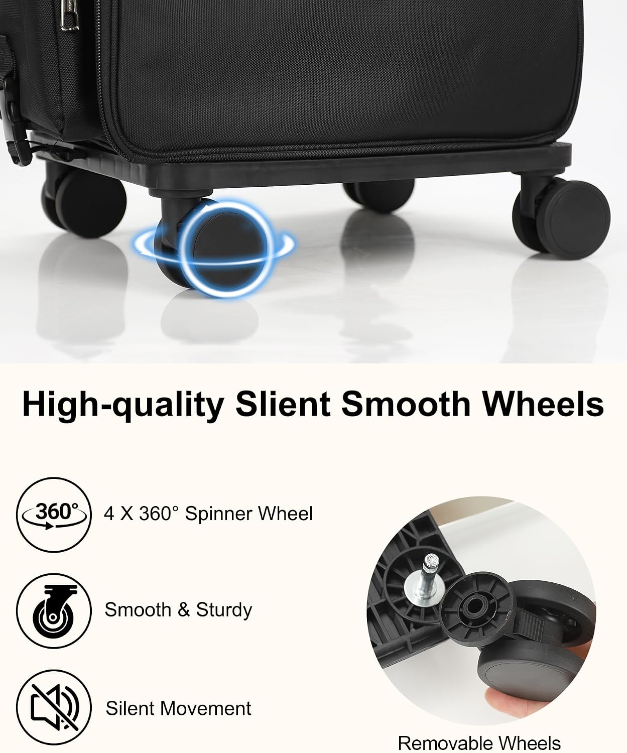 กระเป๋าเครื่องสำอางแบบมีล้อพร้ - Travel Bags บทวิจารณ์และราคา