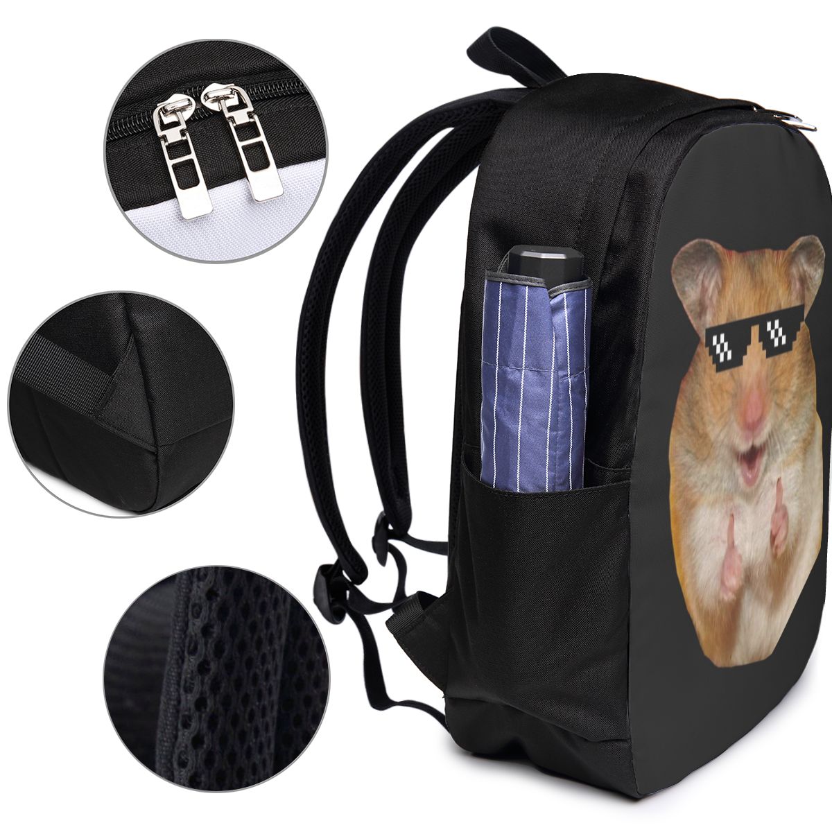 กระเป๋าเป้สะพายหลังลายหนูแฮมสเ - Travel Bags บทวิจารณ์และราคา