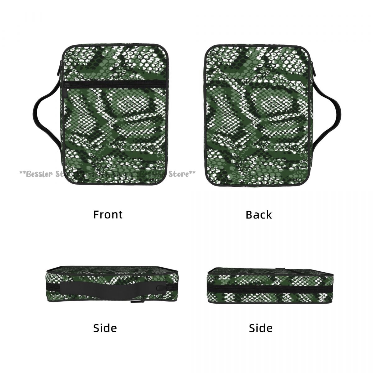 กระเป๋าใส่พระคัมภีร์ลายหนังงูส - Handbags บทวิจารณ์และราคา