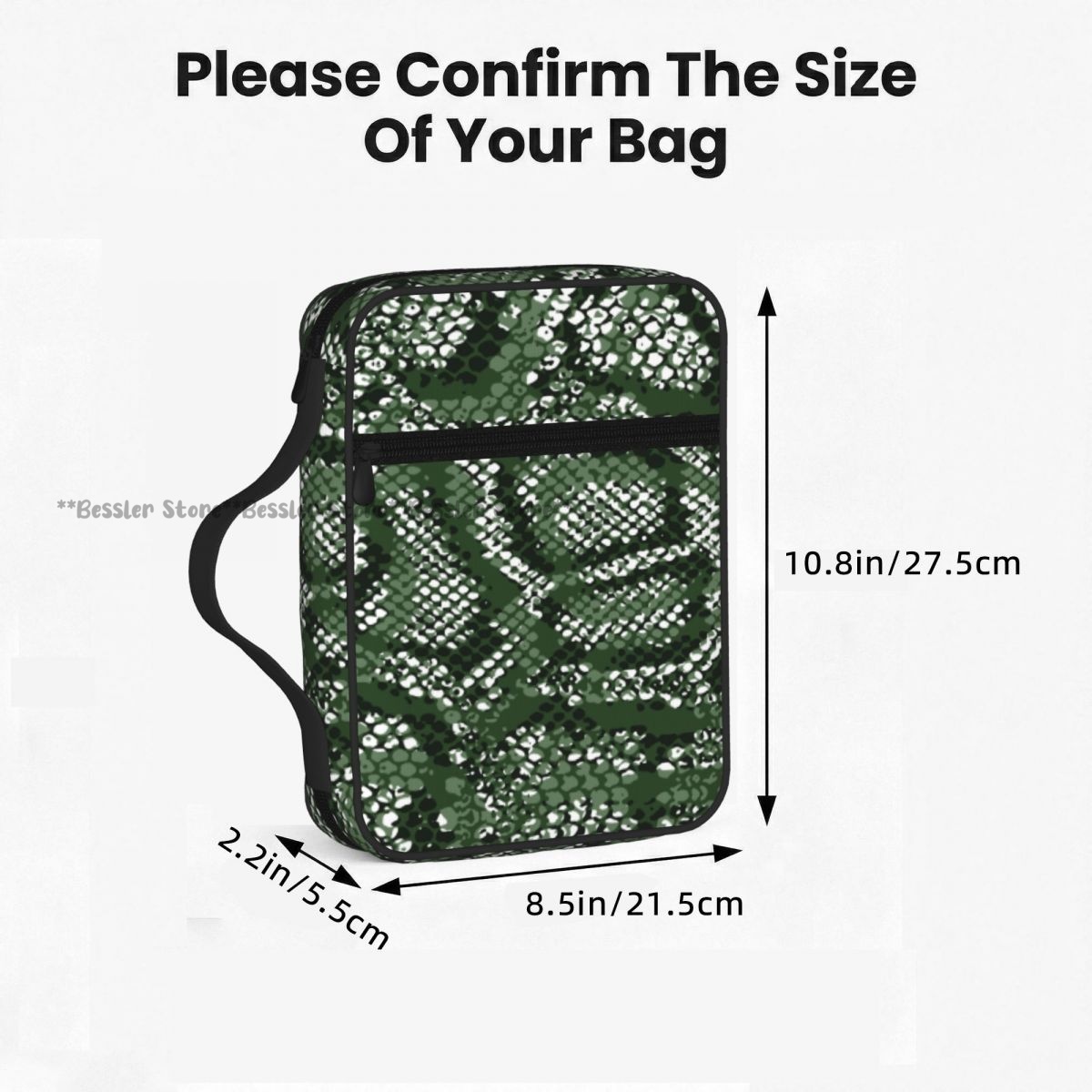 กระเป๋าใส่พระคัมภีร์ลายหนังงูส - Handbags บทวิจารณ์และราคา