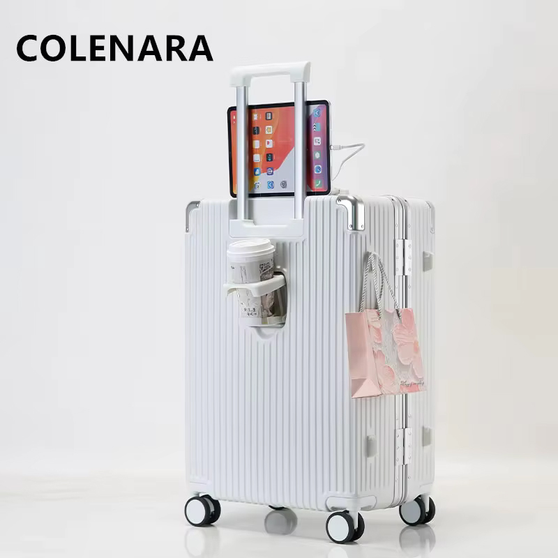 กระเป๋าเดินทาง COLENARA ขนาด 2 - Spinner Wheel Rolling Suitcase 20 Inch บทวิจารณ์และราคา