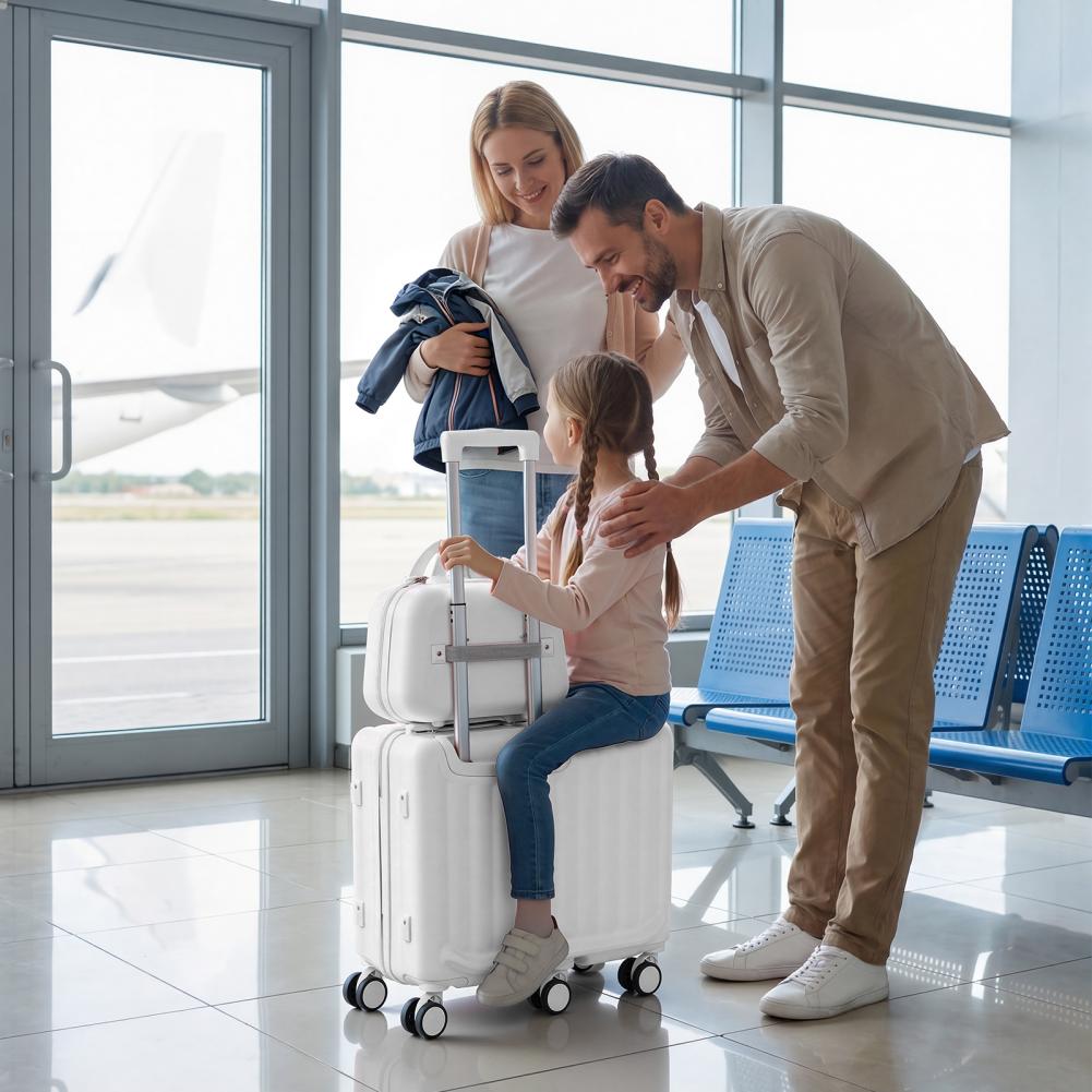 กระเป๋าเดินทางเด็กแบบขี่ได้ ขน - Kids Ride On Suitcase Scooter บทวิจารณ์และราคา