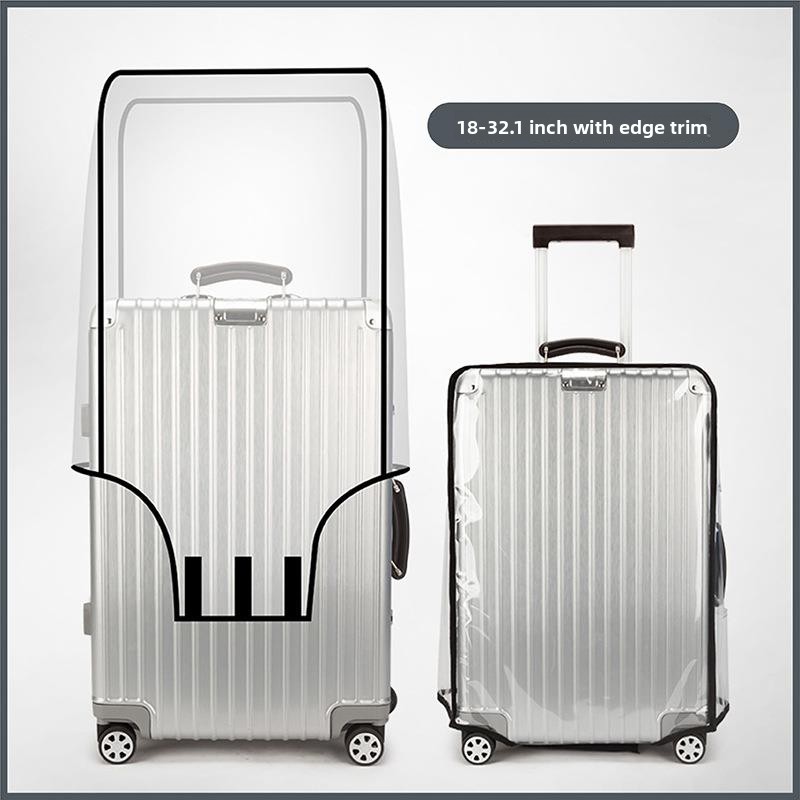 ปลอกหุ้มกระเป๋าเดินทางแบบโปร่ง - Luggage Protective Cover Transparent บทวิจารณ์และราคา