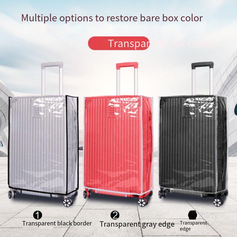 ฝาครอบป้องกันกระเป๋าเดินทาง, ฝ - Luggage Protective Cover Transparent บทวิจารณ์และราคา