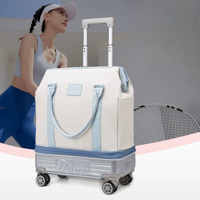 กระเป๋าเดินทางแบบมีล้อพับได้,  - Foldable Rolling Luggage Bag บทวิจารณ์และราคา