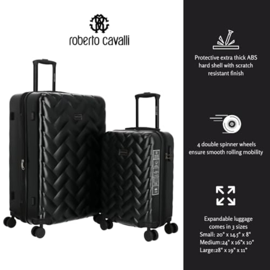 ชุดกระเป๋าเดินทาง: โครงสร้างแข - Expandable Hard Shell Luggage Set บทวิจารณ์และราคา