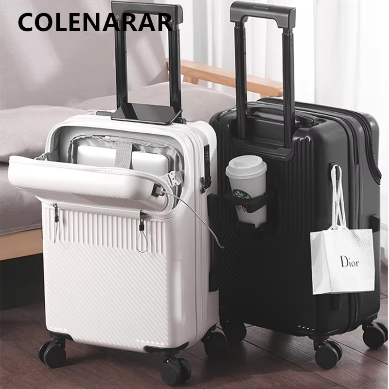 กระเป๋าเดินทาง COLENARA แบบเปิ - Front Opening Laptop Luggage 24 Inch บทวิจารณ์และราคา