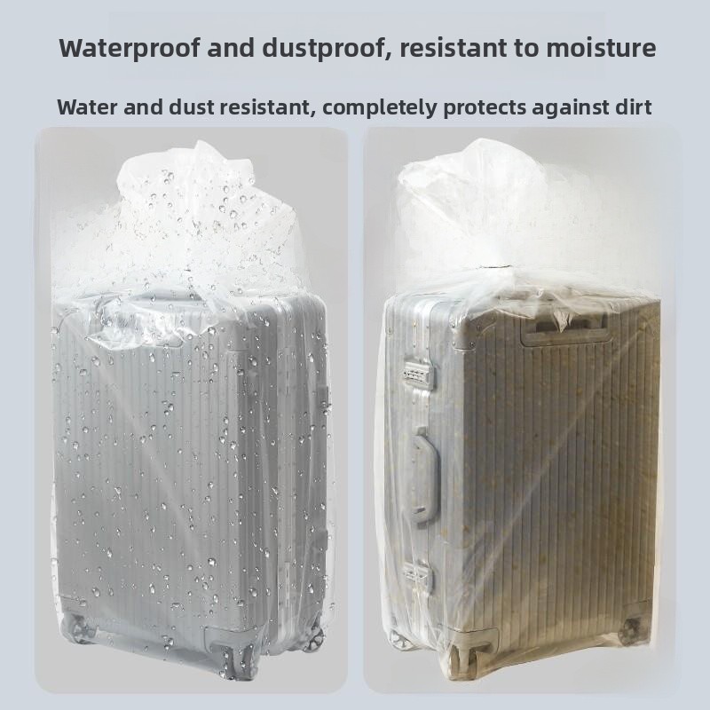 ปลอกหุ้มกระเป๋าเดินทางแบบหนาพิ - Luggage Protective Cover Transparent บทวิจารณ์และราคา