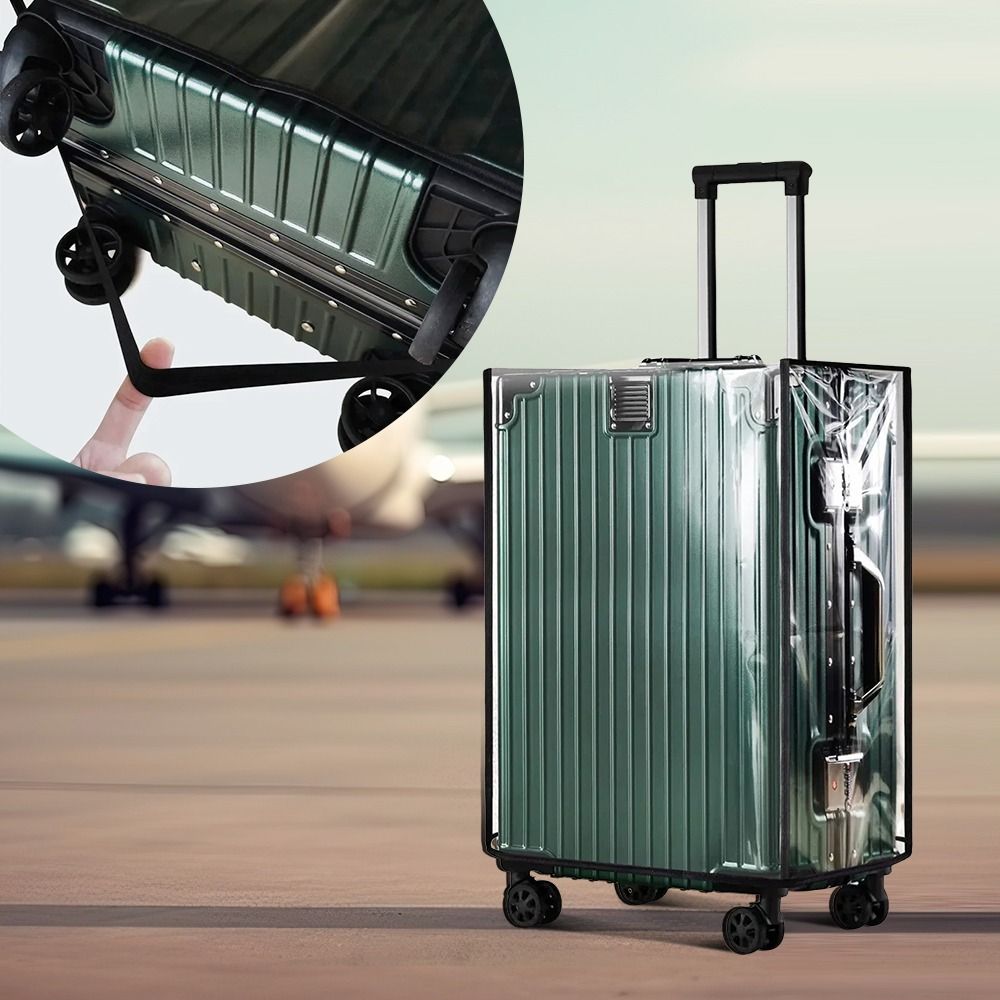 ผ้าคลุมกระเป๋าเดินทางขนาด 18-3 - Luggage Protective Cover Transparent บทวิจารณ์และราคา