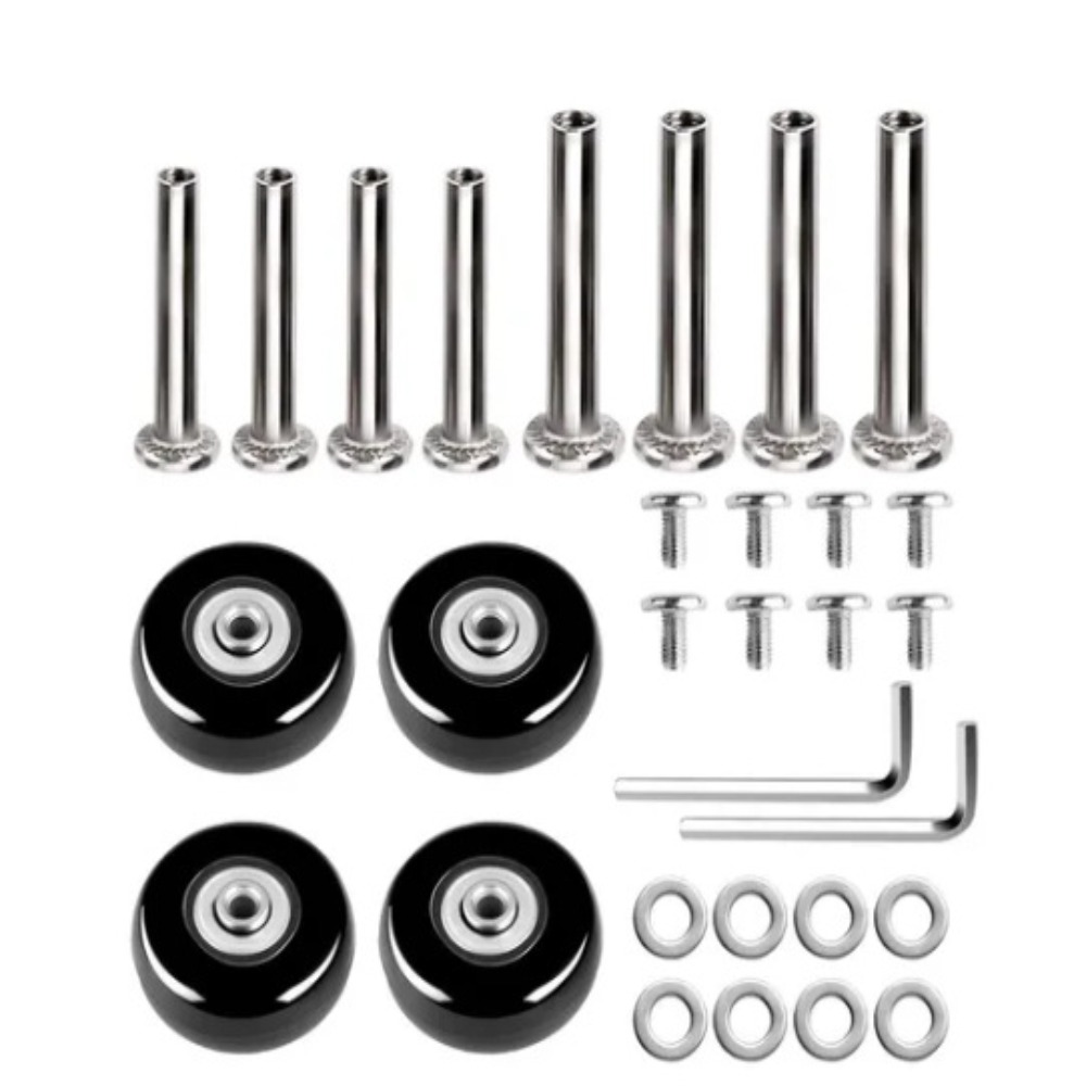 ล้อเลื่อนแบบเงียบขนาด 57-59 มม - Silent Replacement Luggage Wheels บทวิจารณ์และราคา