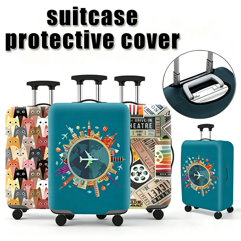 ใหม่กระเป๋าเดินทาง ปกป้องกระเป - Waterproof Suitcase Cover Protector บทวิจารณ์และราคา