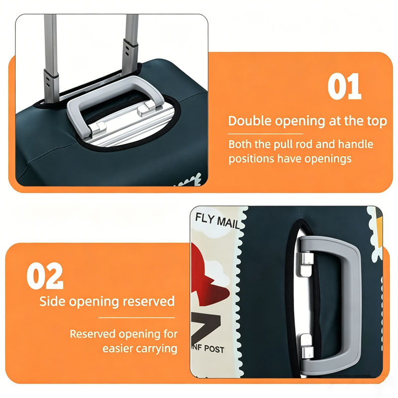 ใหม่กระเป๋าเดินทาง ปกป้องกระเป - Waterproof Suitcase Cover Protector บทวิจารณ์และราคา
