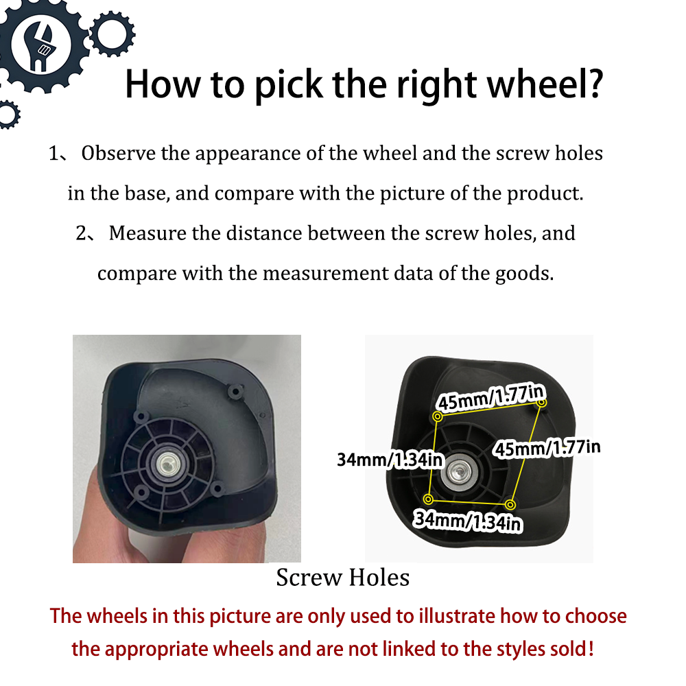 ล้ออะไหล่ W318 สำหรับกระเป๋าเด - Silent Replacement Luggage Wheels บทวิจารณ์และราคา