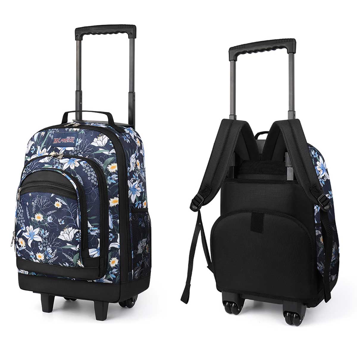 กระเป๋าเป้มีล้อ20นิ้วสำหรับผู้ - Foldable Rolling Luggage Bag บทวิจารณ์และราคา