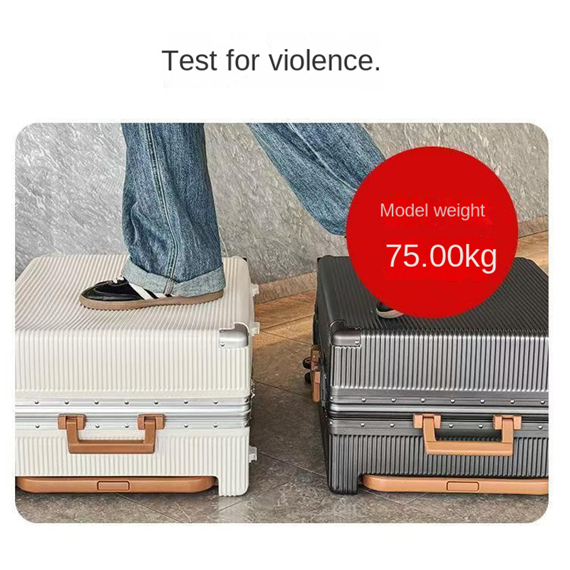 กระเป๋าเดินทางแบบล้อลากขนาดใหญ - Aluminum Frame Carry On Luggage บทวิจารณ์และราคา