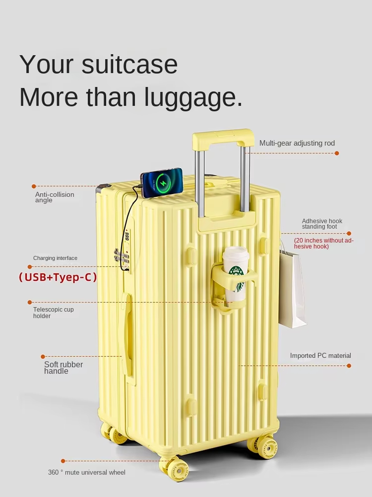 กระเป๋าเดินทางขนาดใหญ่ 30/32 น - Spinner Wheel Rolling Suitcase 20 Inch บทวิจารณ์และราคา