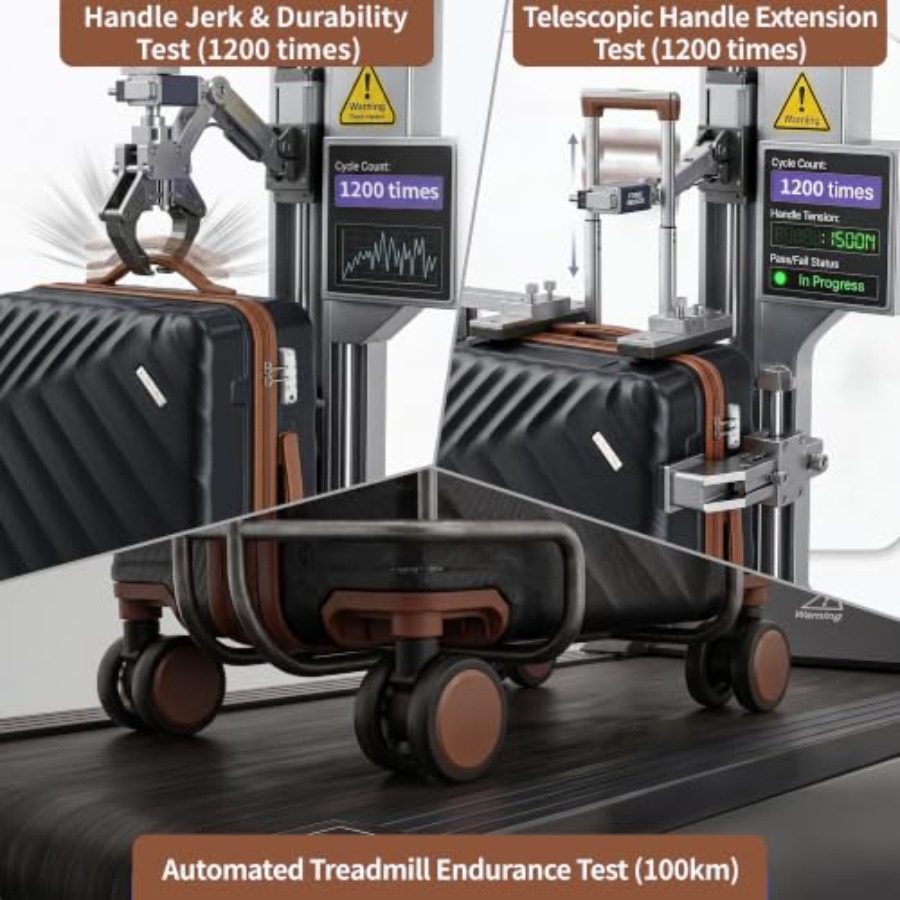 ชุดกระเป๋าเดินทางแบบแข็ง 6 ชิ้ - Expandable Hard Shell Luggage Set บทวิจารณ์และราคา