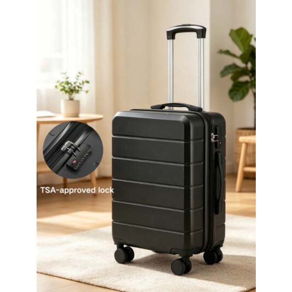 กระเป๋าเดินทางแบบแข็ง ABS ขนาด - Cabin Size Lightweight Travel Trolley บทวิจารณ์และราคา