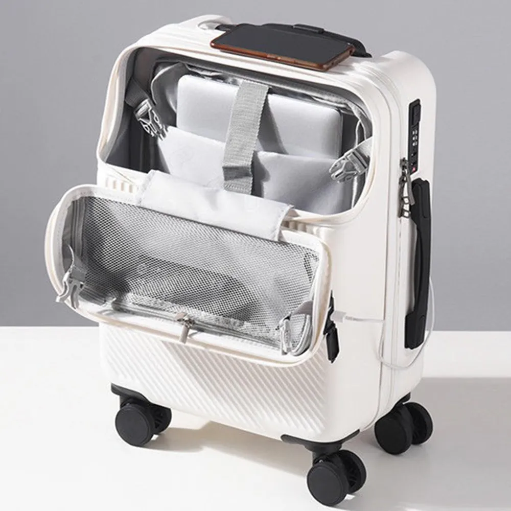 กระเป๋าเดินทางแบบเปิดด้านหน้า  - Front Opening Laptop Luggage 24 Inch บทวิจารณ์และราคา