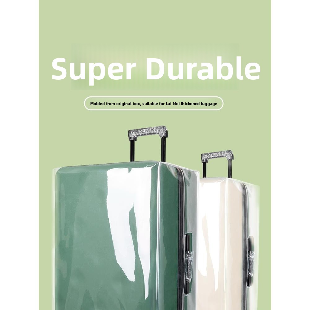 ปลอกป้องกันใสสำหรับกระเป๋าเดิน - Luggage Protective Cover Transparent บทวิจารณ์และราคา