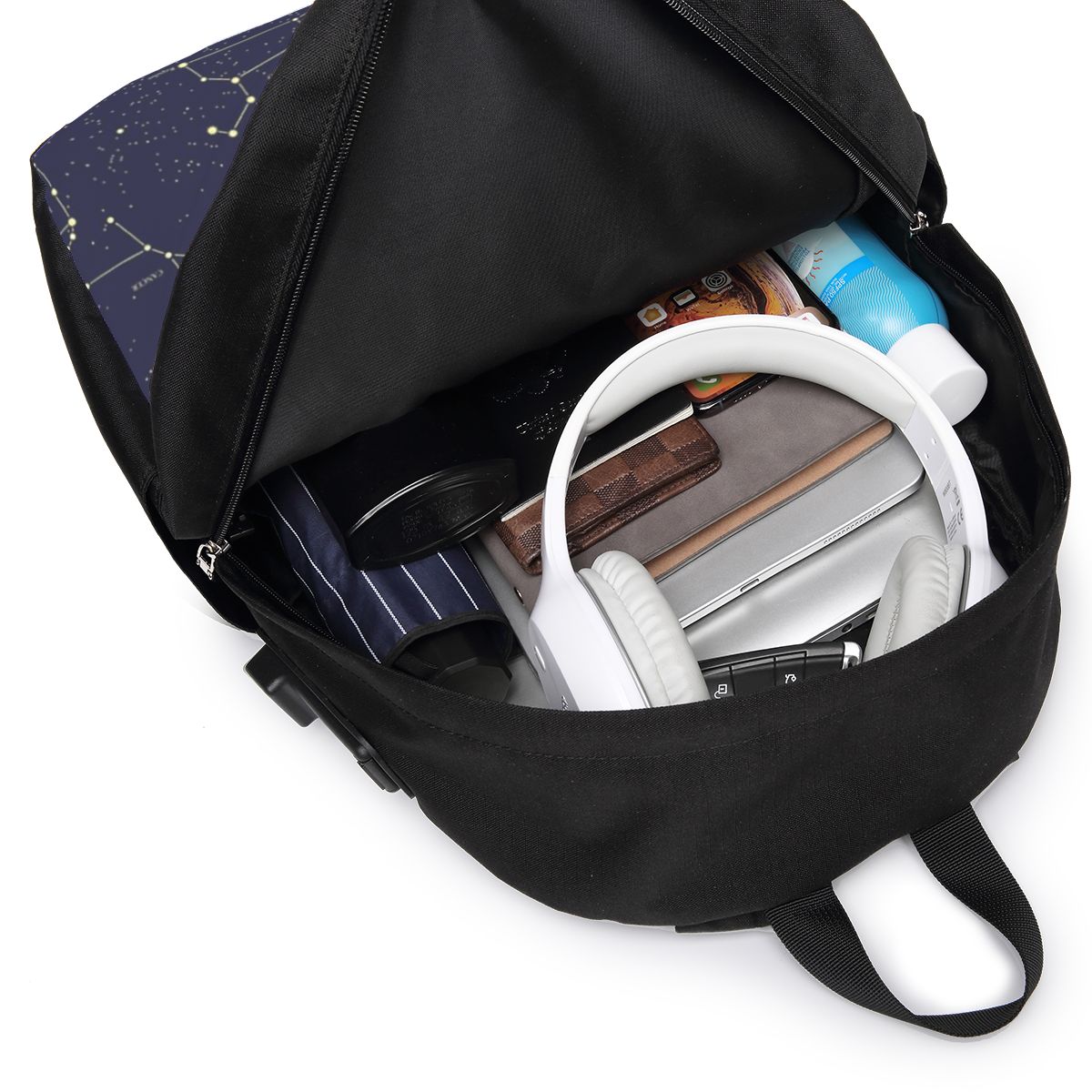 ท้องฟ้ายามค่ำคืน ดาวสีทอง กลุ่ - Travel Bags บทวิจารณ์และราคา