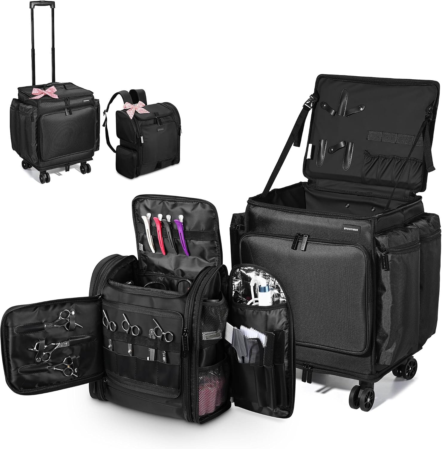 กระเป๋าเดินทางแบบมีล้อสำหรับช่ - Backpacks บทวิจารณ์และราคา