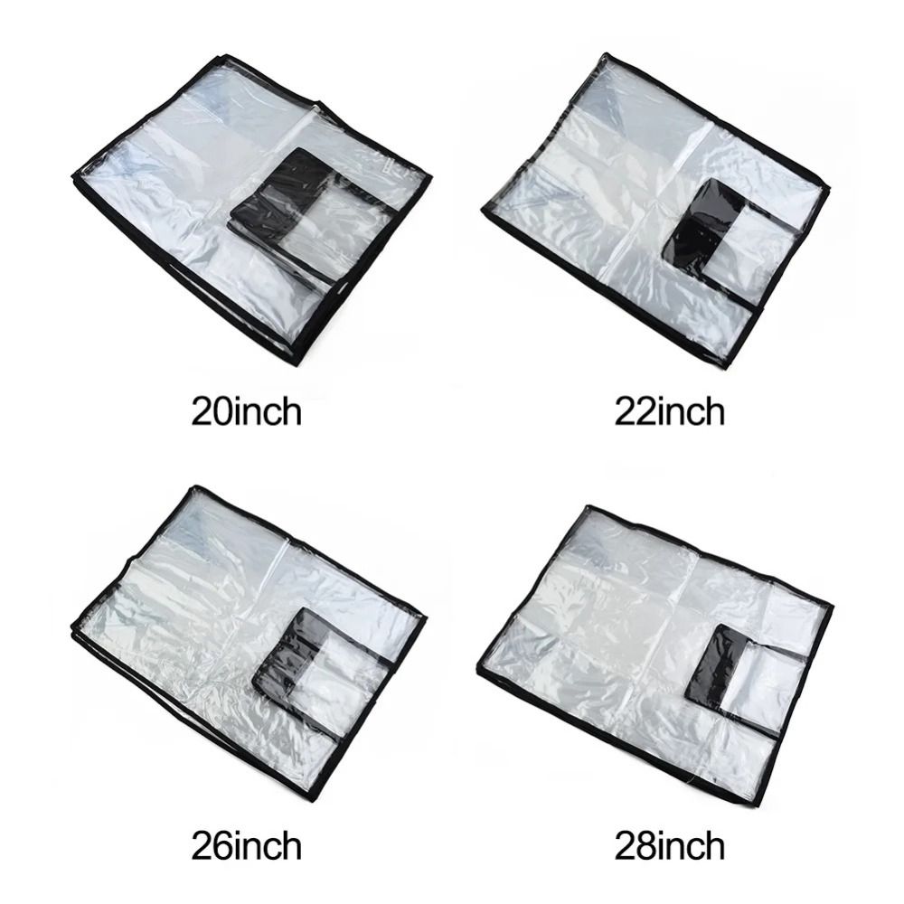 ใหม่กระเป๋าเดินทาง Protector ก - Luggage Protective Cover Transparent บทวิจารณ์และราคา