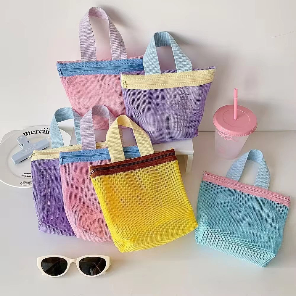 กระเป๋าใส่เครื่องสำอางแบบตาข่า - Cosmetic Bags บทวิจารณ์และราคา