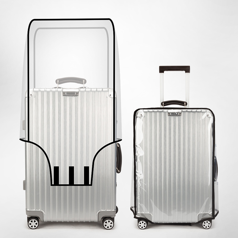 ฝาครอบป้องกันกระเป๋าเดินทางพีว - Luggage Protective Cover Transparent บทวิจารณ์และราคา