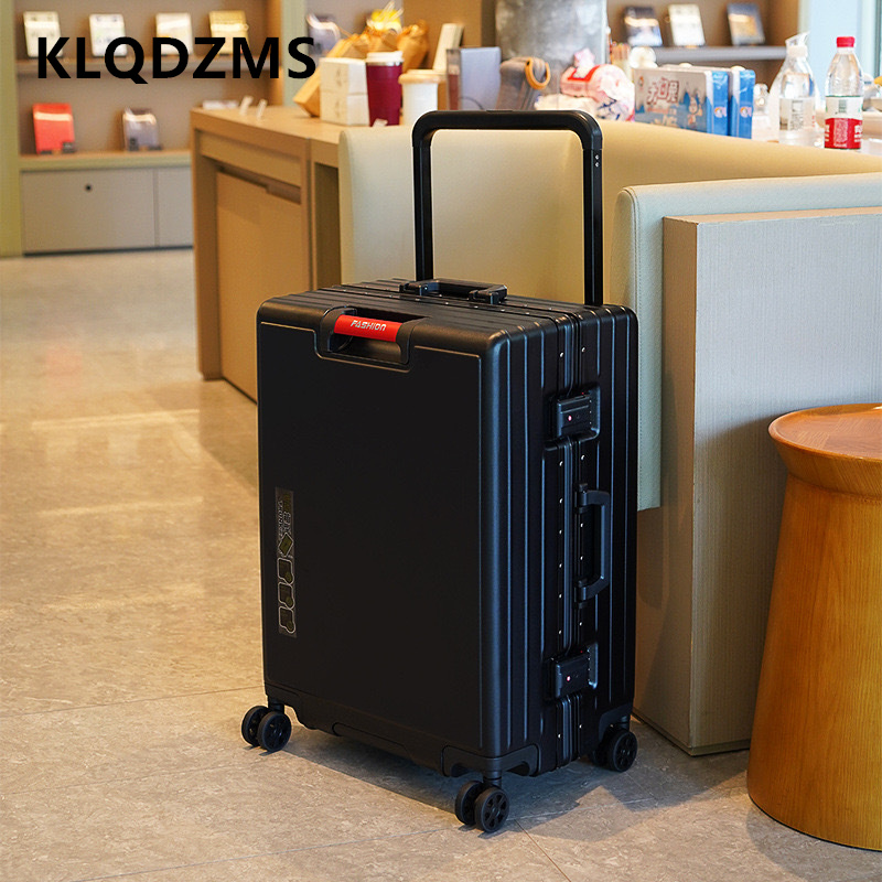กระเป๋าเดินทาง KLQDZMS โครงอะล - Aluminum Frame Carry On Luggage บทวิจารณ์และราคา
