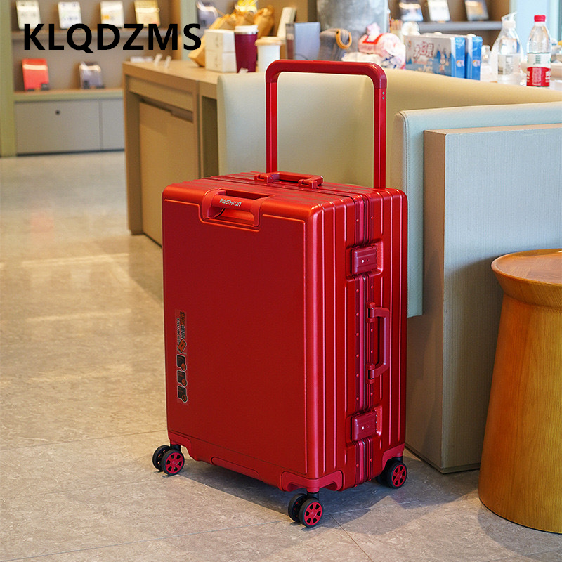 กระเป๋าเดินทาง KLQDZMS โครงอะล - Aluminum Frame Carry On Luggage บทวิจารณ์และราคา