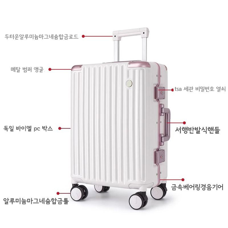 กระเป๋าซูชิมู kopor perjalanan - Aluminum Frame Carry On Luggage บทวิจารณ์และราคา