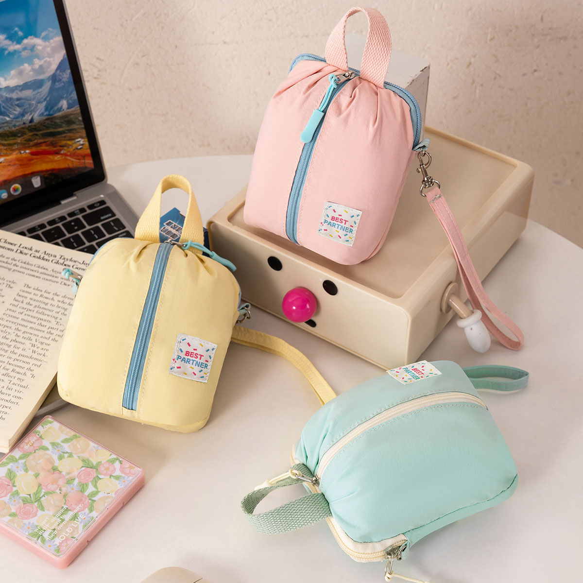 ถุงเก็บถุงเท้าชุดชั้นใน ถุงเก็ - Cosmetic Bags บทวิจารณ์และราคา