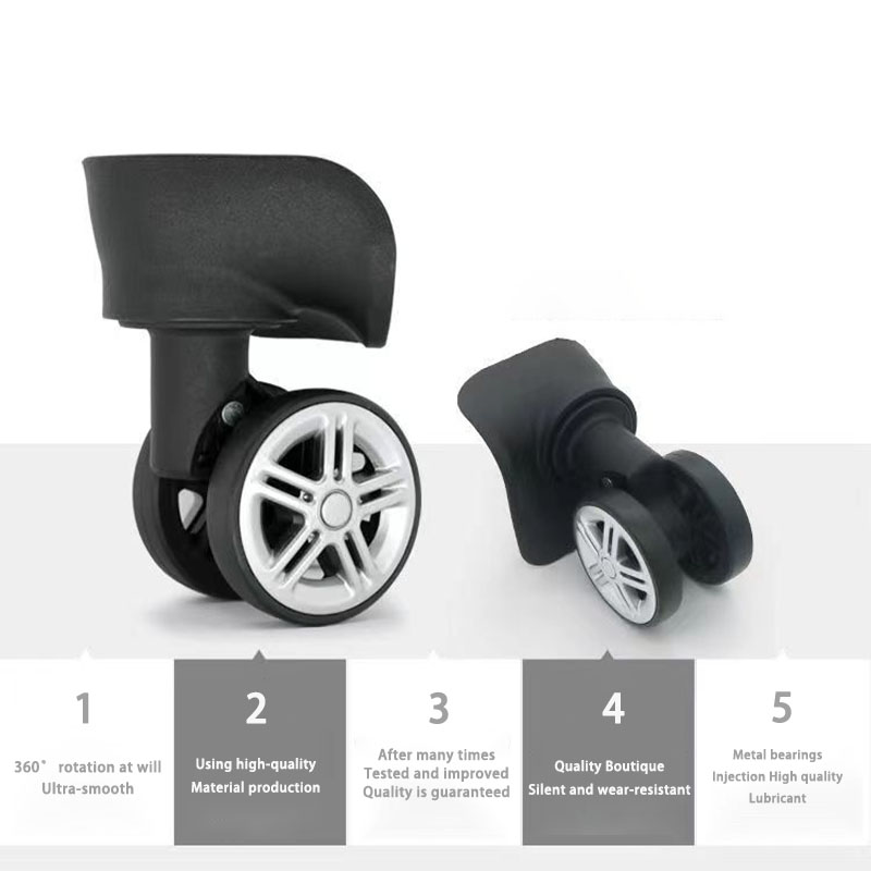 กระเป๋าเดินทางคงที่คุณภาพสูงอุ - Silent Replacement Luggage Wheels บทวิจารณ์และราคา